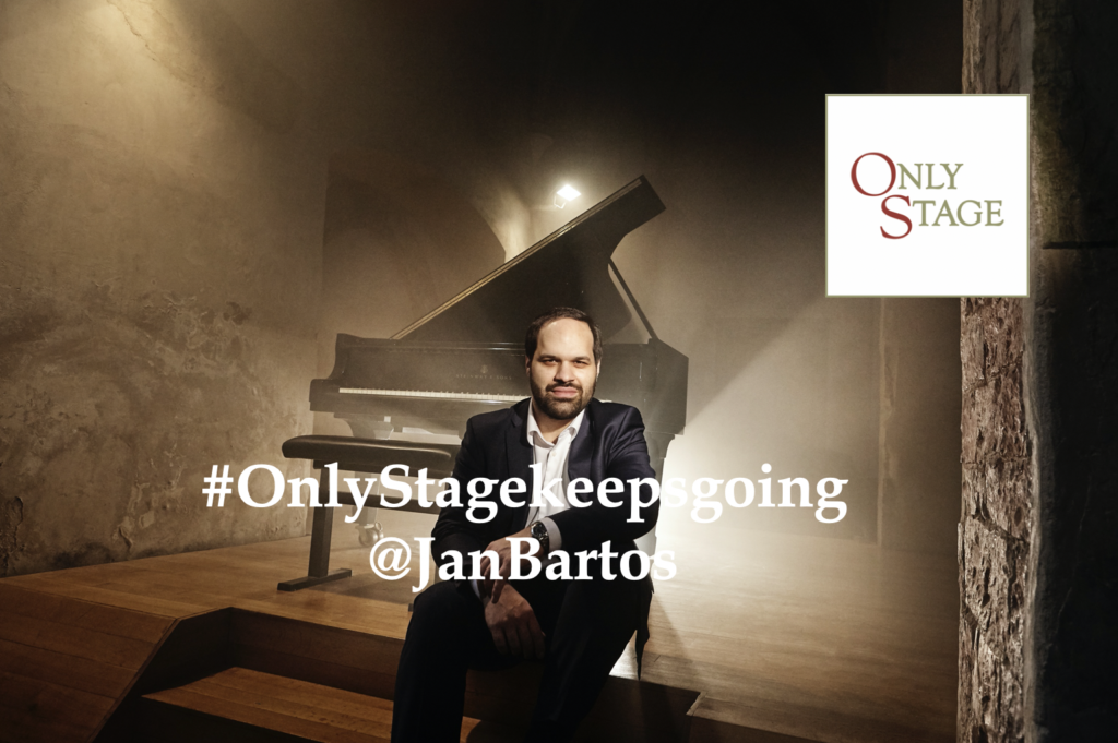 Jan Bartoš, piano for #OnlyStagekeepsgoing