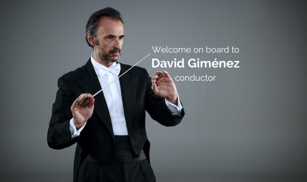 Welcome on board to David Giménez conductor!