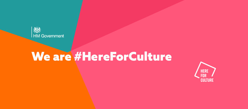 #HereForCulture - Only Stage is grateful to receive a grant from the UK Culture Recovery Fund