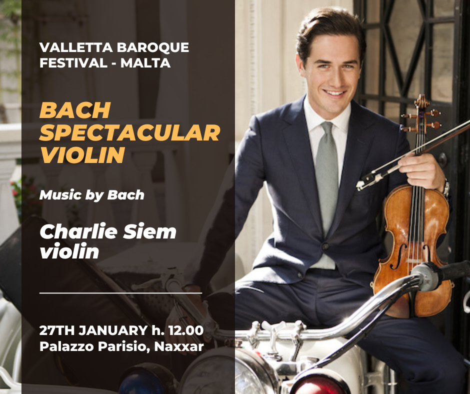 27 Jan 2023 | Charlie Siem performs at Valletta Baroque Festival, Malta